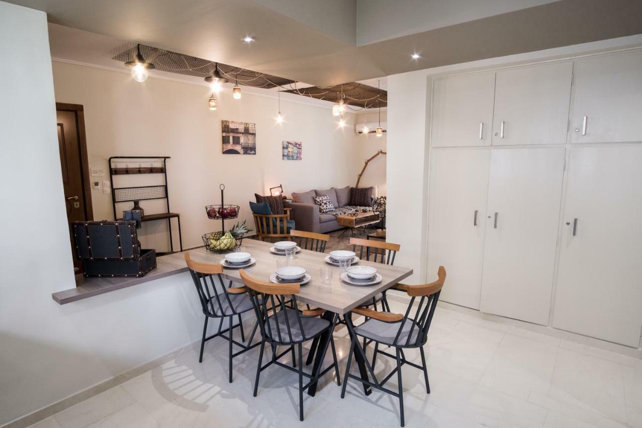 Comfy Apartment Of 104 M² Near Metro! Atena Exterior foto