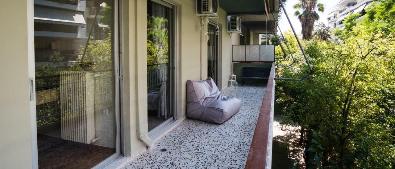 Comfy Apartment Of 104 M² Near Metro! Atena Exterior foto